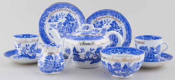 Tea For Two Service Pontypridd c1930